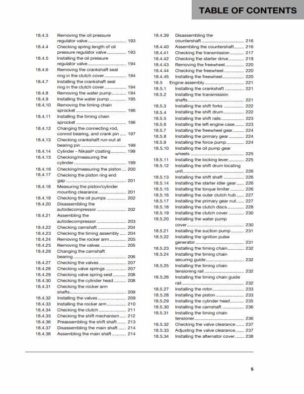 Husqvarna 2015 - FE 450 501 S - Service Workshop Repair Manual