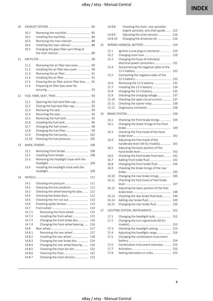 GasGas 2022 - EC 250 300- Service Workshop Repair Manual
