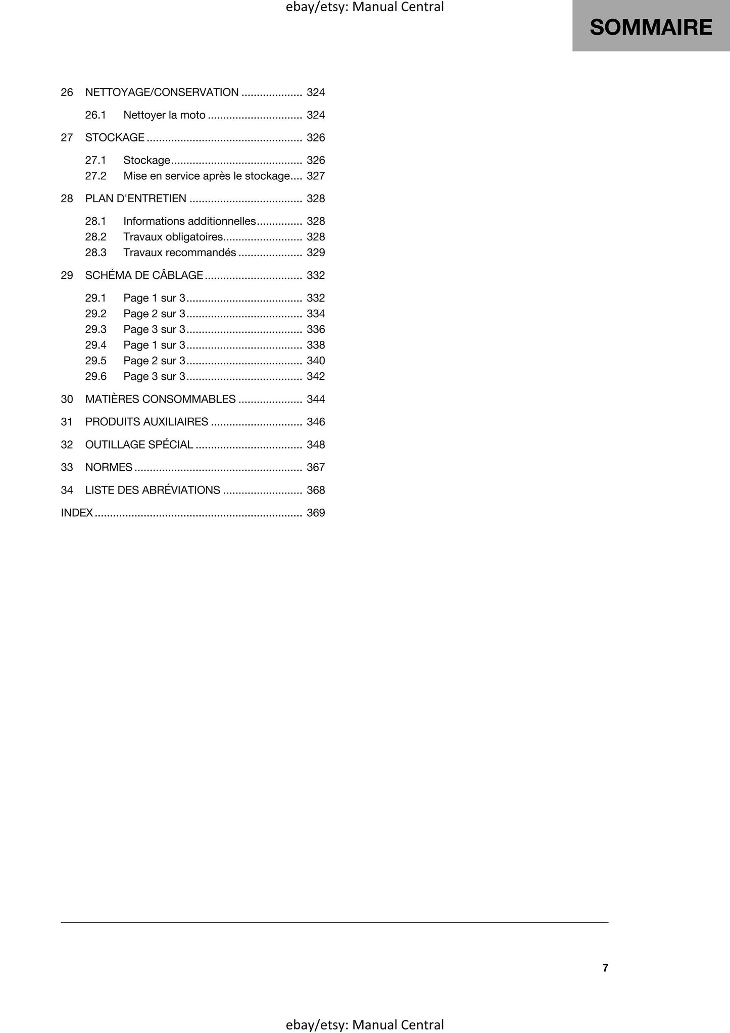 PDF - French Language - Husqvarna 2017 - FC FX 450 - Manuel De Reparation -  Service Workshop Repair Manual