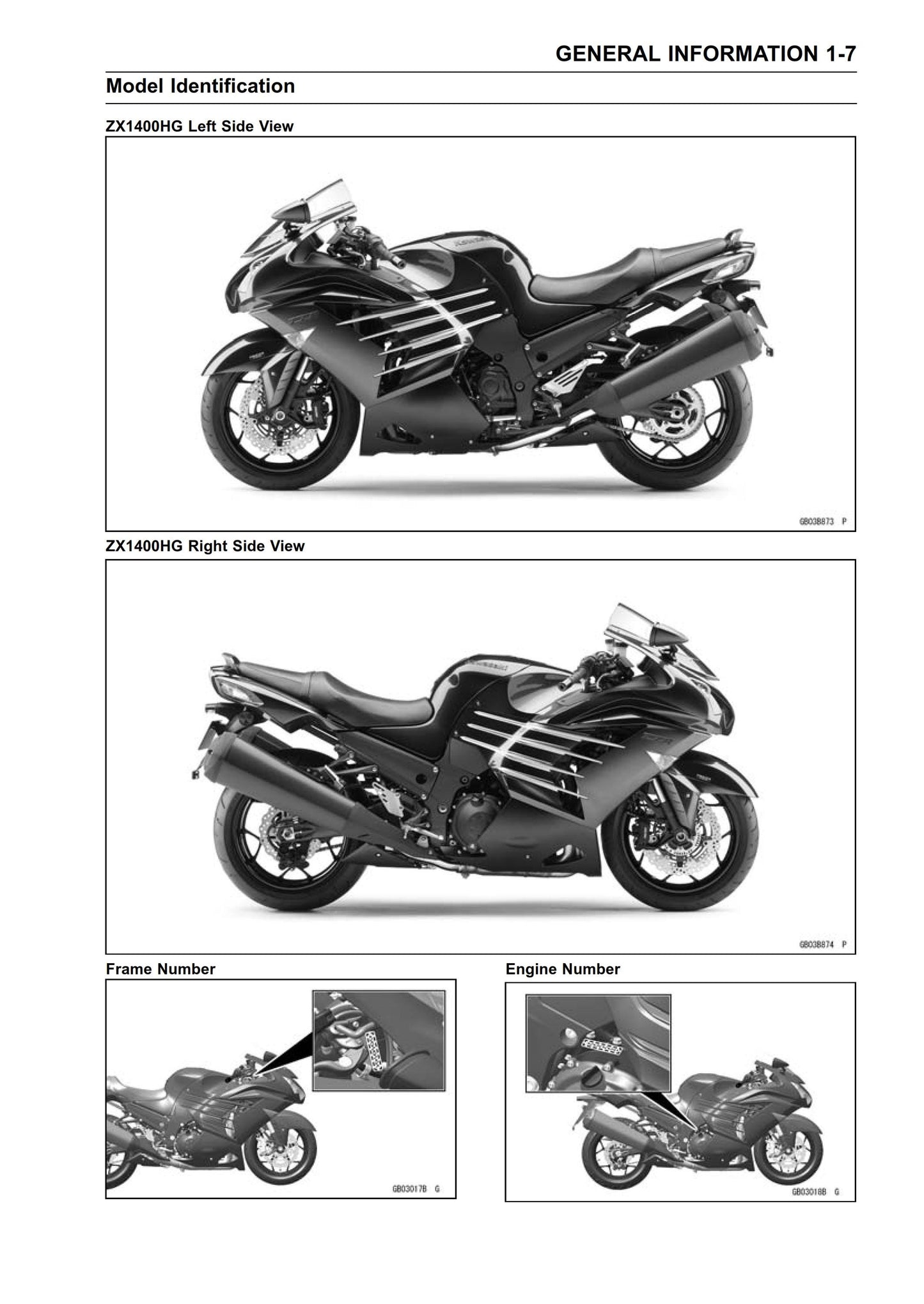 Kawasaki ZZR1400 ZZR 1400 ABS Ninja ZX-14 - 2016 2017 Workshop Service Repair Manual - ZX1400HG ZX1400JG ZX1400HH ZX1400JH