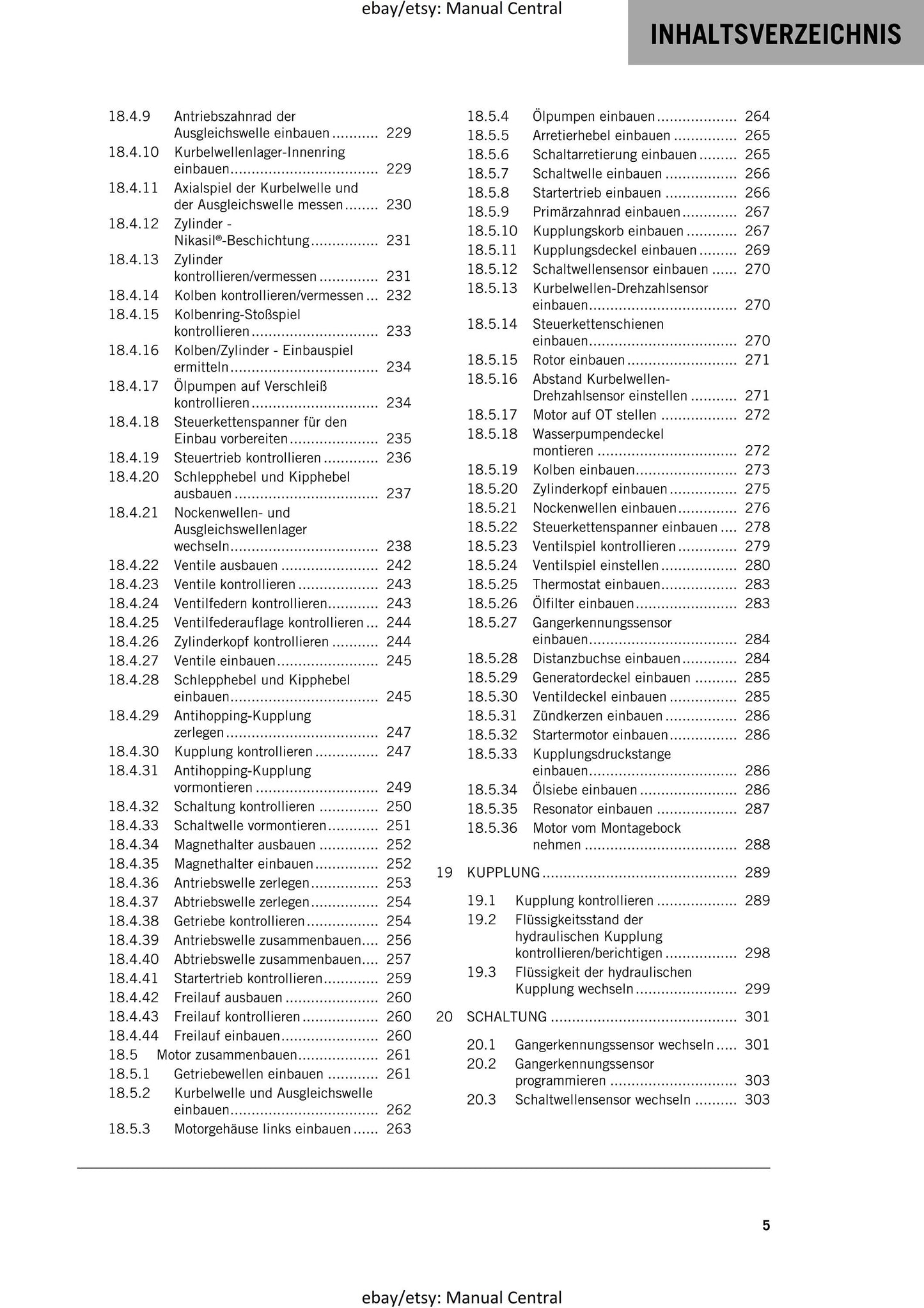 German Language - KTM 2020 - 690 SMC R - Reparaturanleitung - Service Workshop Repair Manual