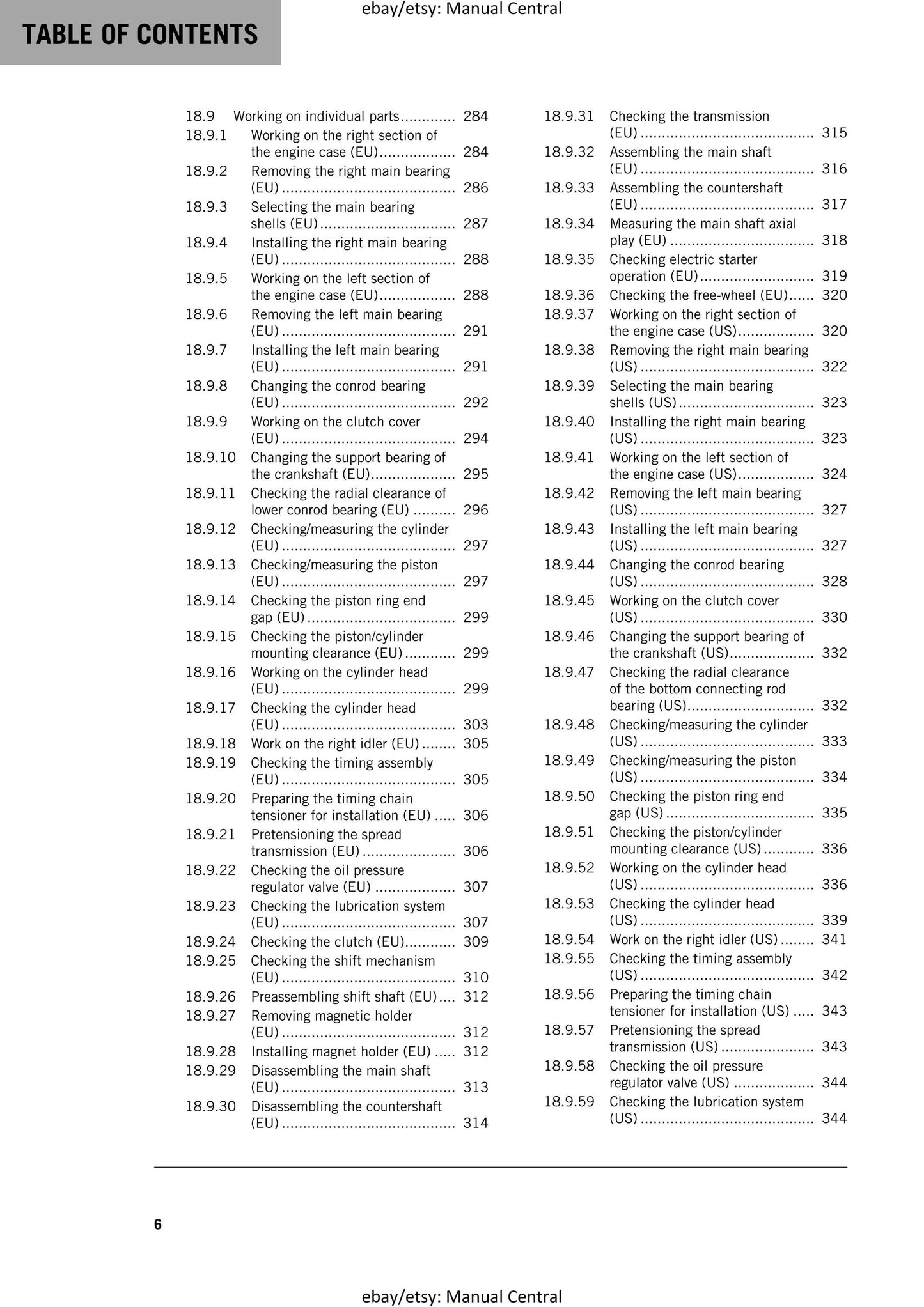 KTM 2017 - 1290 Super Adventure T - Service Workshop Repair Manual