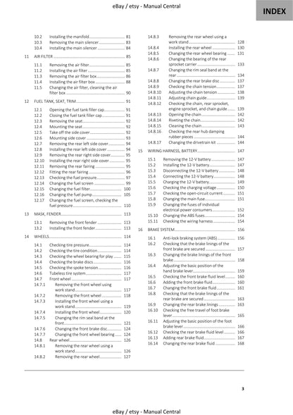 GasGas 2023 - SM 700 EU Edition - Service Workshop Repair Manual