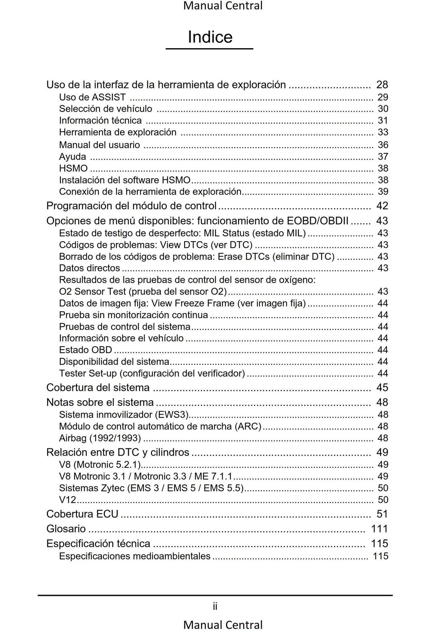 Bentley Omicheck User Manual - Italian Language