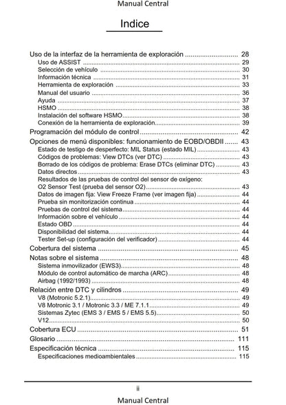 Bentley Omicheck User Manual - Italian Language