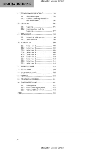 PDF - German Language - KTM 2023 - RC 390 Gp - Reparaturanleitung - Service Workshop Repair Manual
