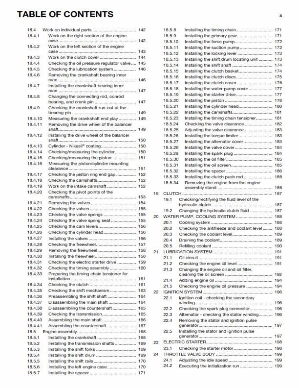 Husqvarna 2014 - Fe 250 EU AU US - Service Workshop Repair Manual