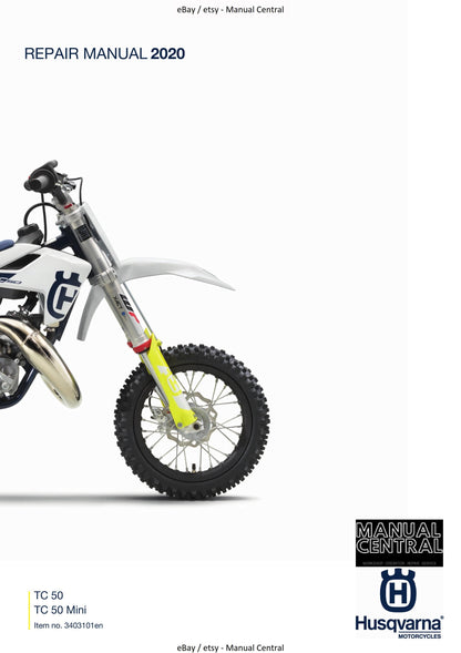 Husqvarna 2020 - TC 50 MINI - Workshop Service Repair Manual