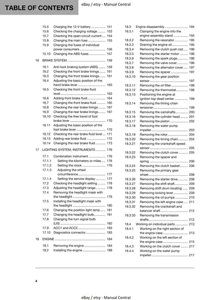 Husqvarna 2019 - 701 Enduro - Workshop Service Repair Manual