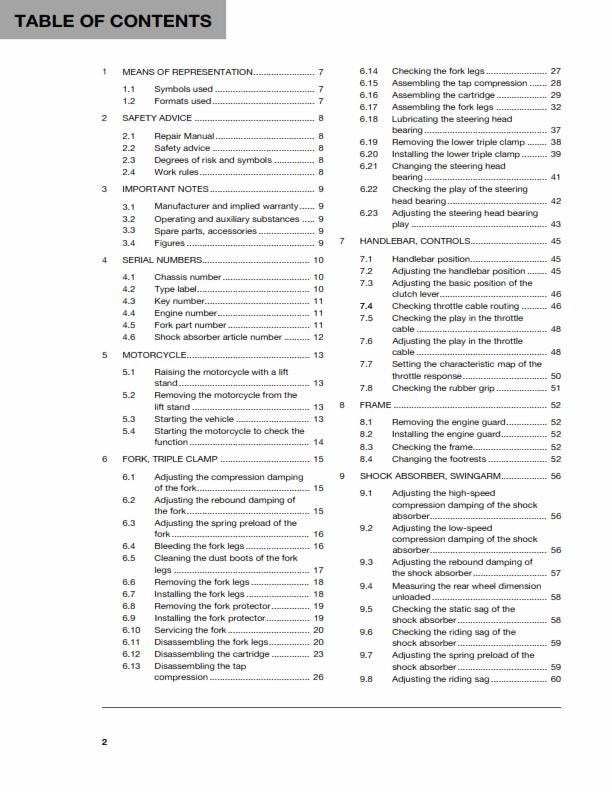 Husqvarna 2017 - FE 350 - Service Workshop Repair Manual