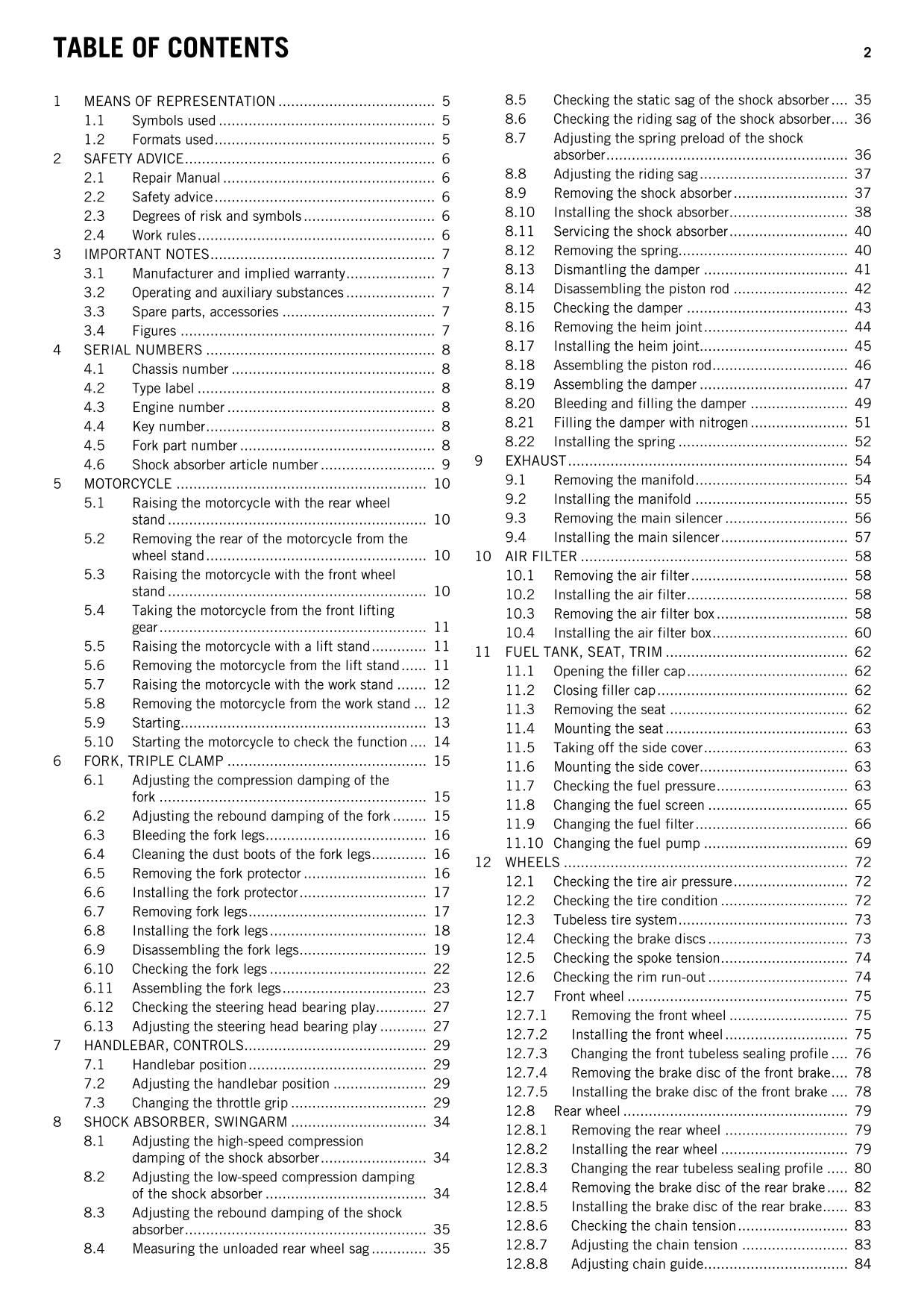 KTM 2016 - 690 SMC R - Service Workshop Repair Manual