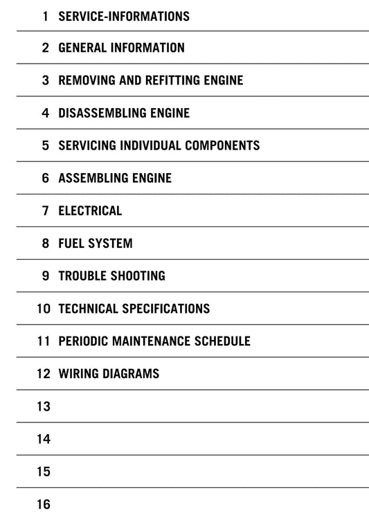 KTM 2005 2006 2007 2008 2009 2010 2011 - 250 Sx-f Exc-f Six Days Xcf-w Xc-f Sxs-f - Engine - Service Workshop Repair Manual
