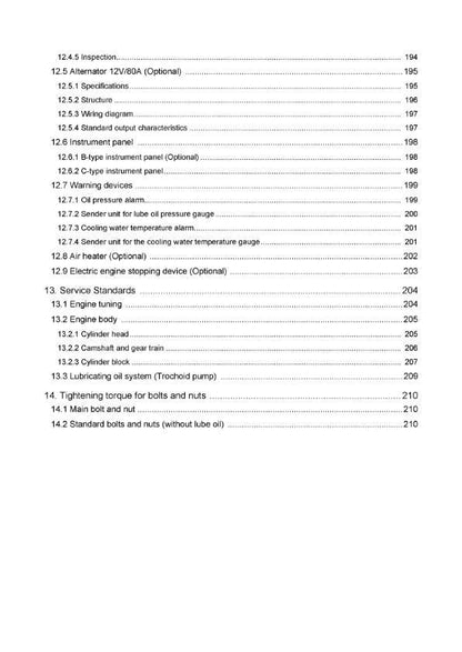 Yanmar Marine Diesel Engine -  3jh4 4jh4  - Service Workshop Repair Manual
