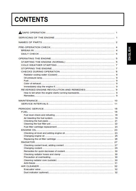 Kubota - Operator Manual - Z482-E3 Z602-E3 D722-E3 D782-E3 D902-E3 D1005-E3 D1105-E3 D1105-TE3 D1305-E3 V1505-E3 V1505-TE3 D1005-E3BG