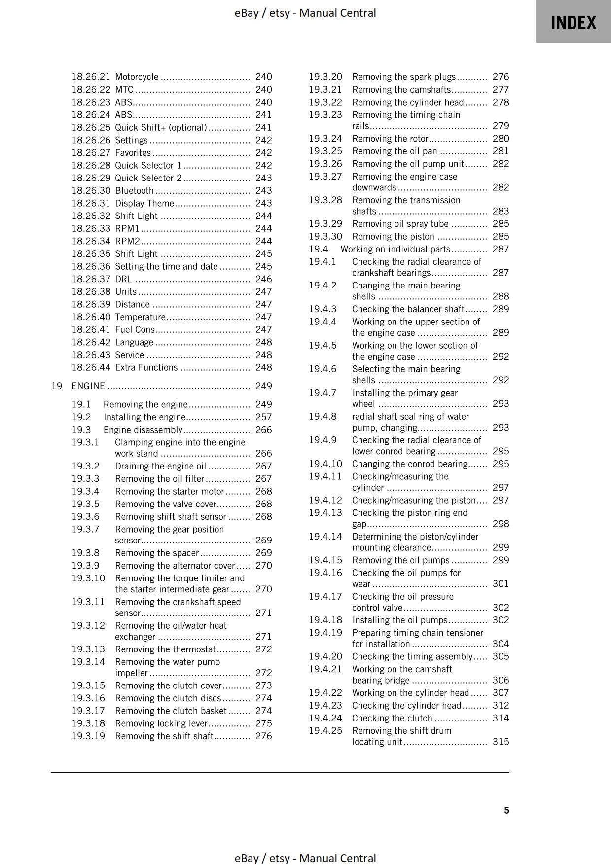 KTM 2022 - 890 Adventure  R - Service Workshop Repair Manual