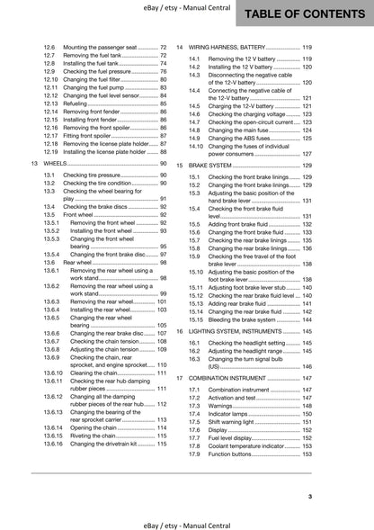 Husqvarna 2019 - Vitpilen 701 - Workshop Service Repair Manual