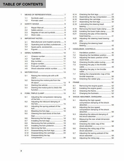 Husqvarna 2018 - FE 250 - Workshop Service Repair Manual