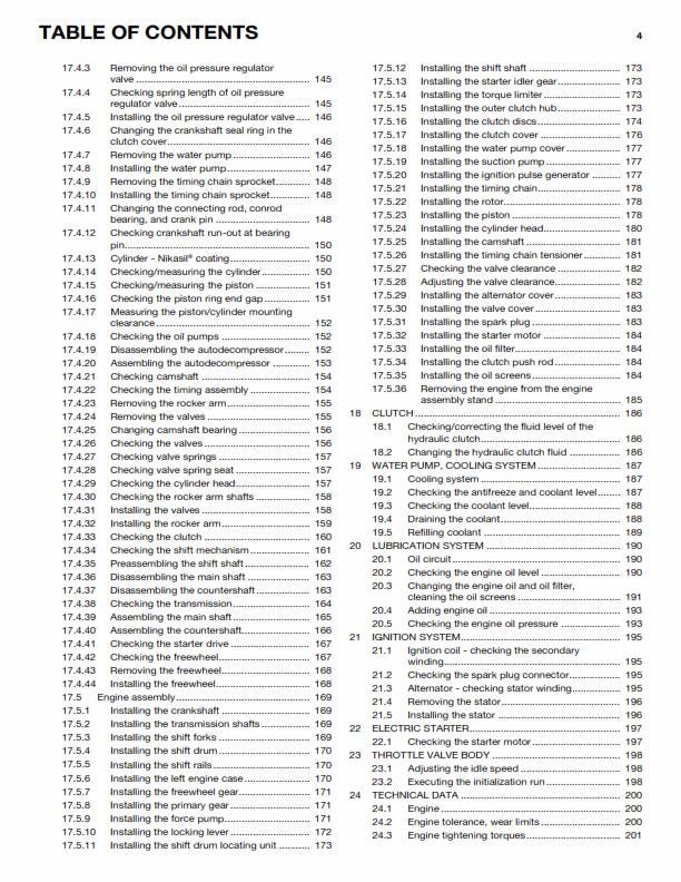 Husqvarna 2014 - FC 450 - Service Workshop Repair Manual