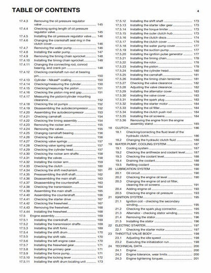 Husqvarna 2014 - FC 450 - Service Workshop Repair Manual