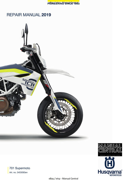 Husqvarna 2019 - 701 Supermoto - Workshop Service Repair Manual