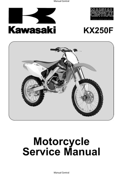 Kawasaki 2006 2007 2008 - KX250F  Workshop Service Repair Manual