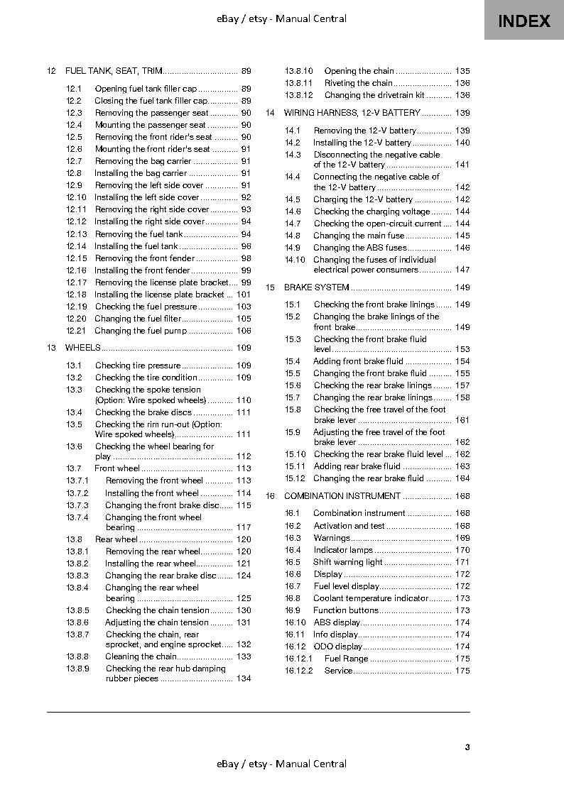 Husqvarna 2022 - Svartpilen 401 - Service Workshop Repair Manual