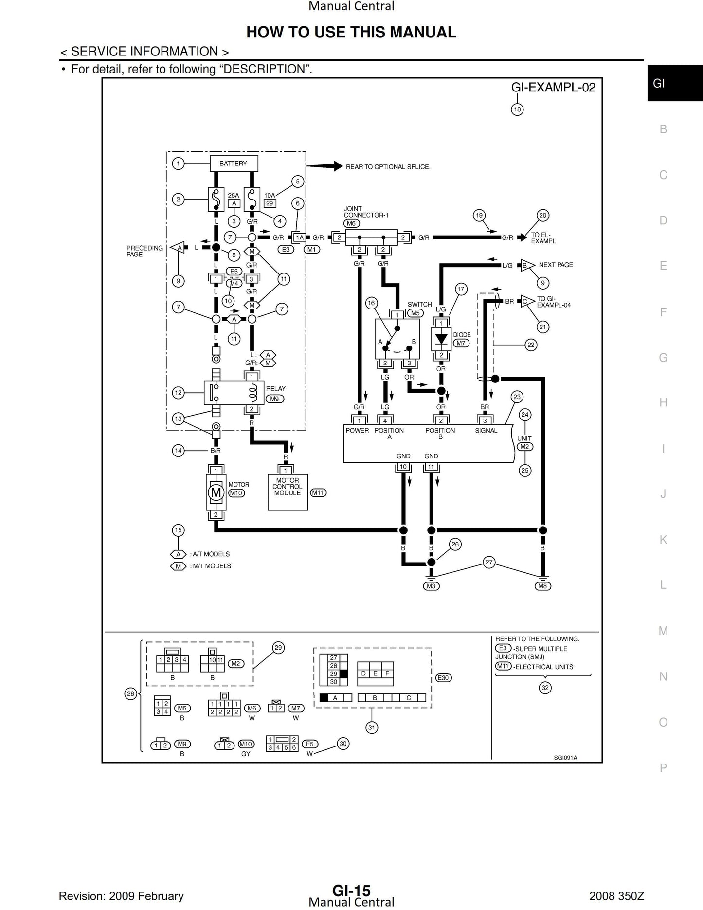Nissan 2008 - 350z Z33 Series - Workshop Service Repair Manual
