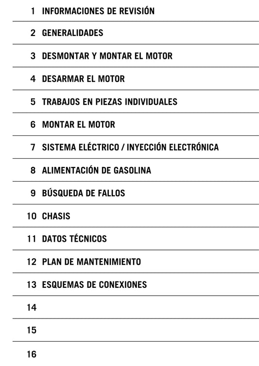 Spanish Language - KTM 2003 - 2008 - 950 990 Adventure - Super Duke R - Supermoto /R - Super Enduro - Engine - Manual de Reparacion