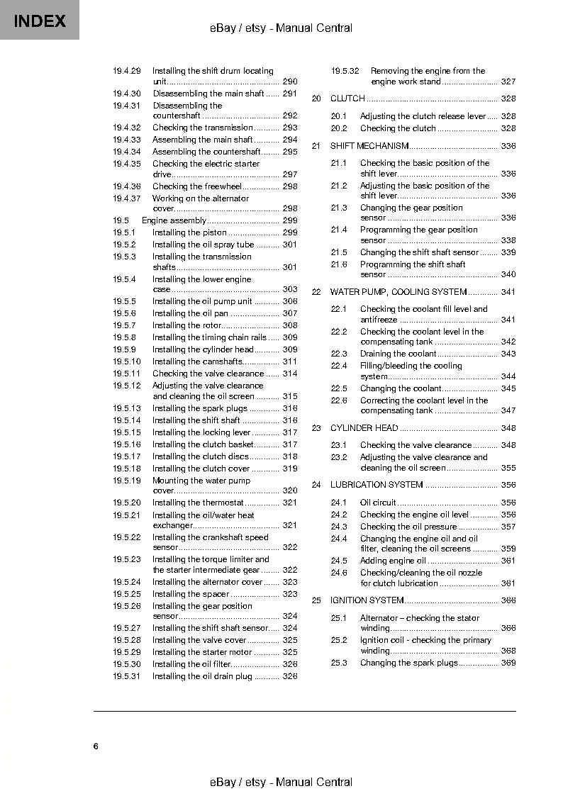 Husqvarna 2022 - Norden 901 - Service Workshop Repair Manual