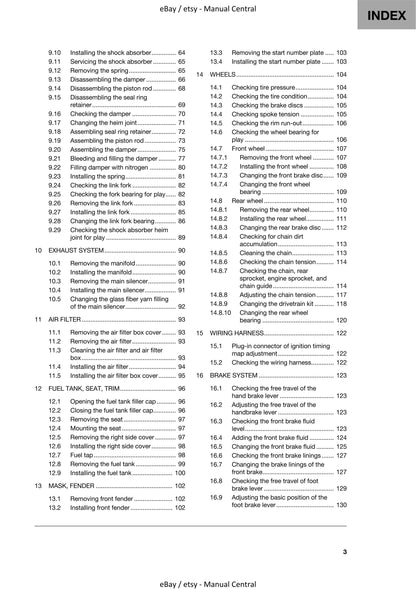 Husqvarna 2021 - TC 85 19/16 17/14 - Workshop Service Repair Manual