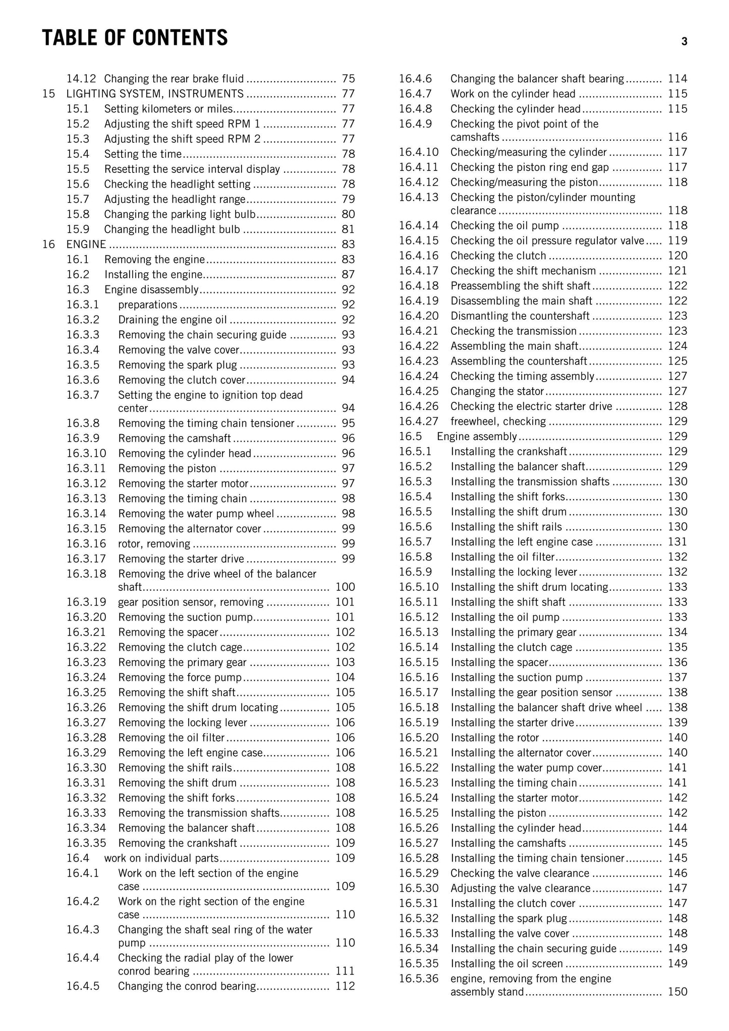 KTM 2014 - 390 DUKE - Service Workshop Repair Manual