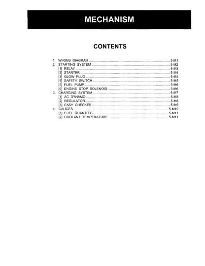 Kubota - ZD221-48 ZD221-54 - Workshop Service Repair Manual