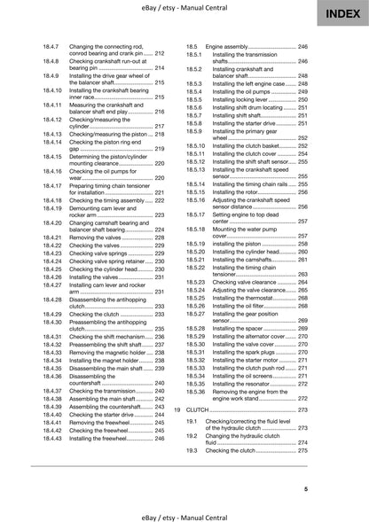 Husqvarna 2021 - 701 Supermoto US Edition - Workshop Service Repair Manual