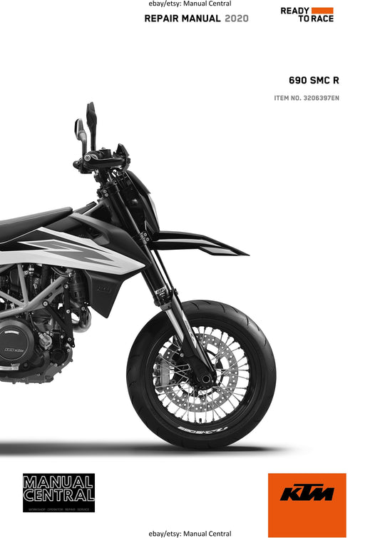 PDF - KTM 2020 - 690 SMC R - Service Workshop Repair Manual