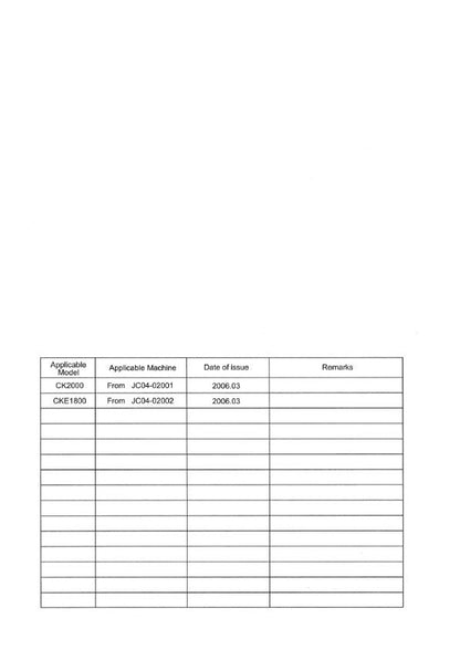 PDF - Kobelco Crawler Crane - CKE1800 CK2000 - Shop Manual - Workshop Service Repair Manual
