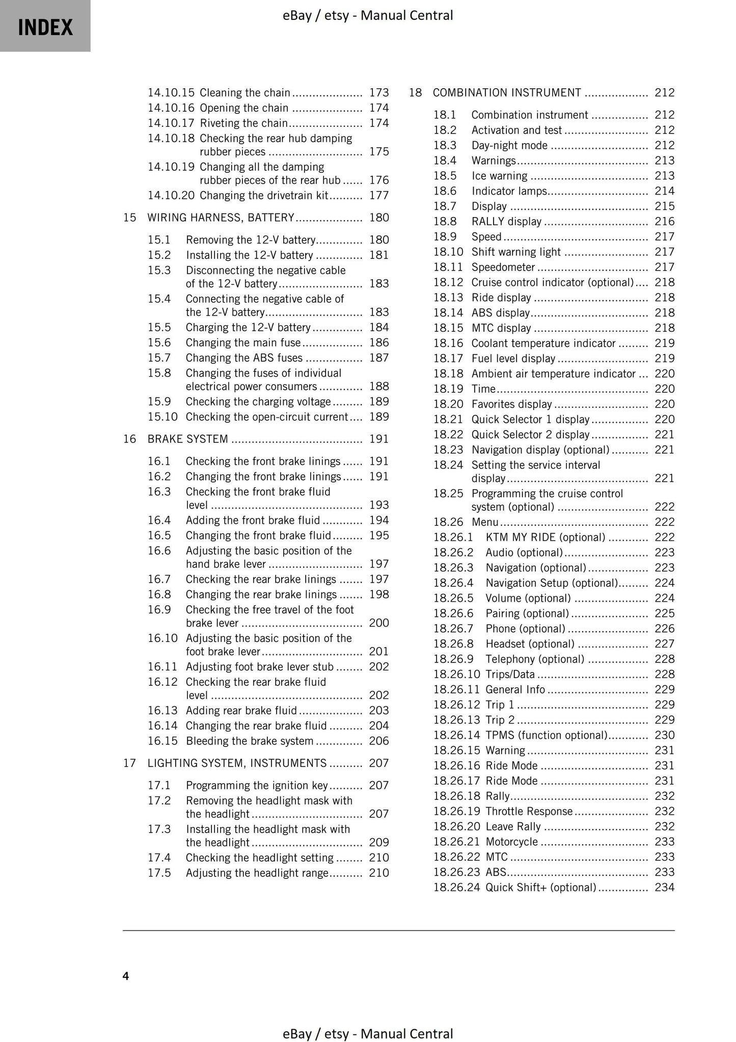 KTM 2021 - 790 Adventure R - Service Workshop Repair Manual