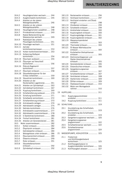 German Language - KTM 2023 - 790 Duke - Reparaturanleitung
