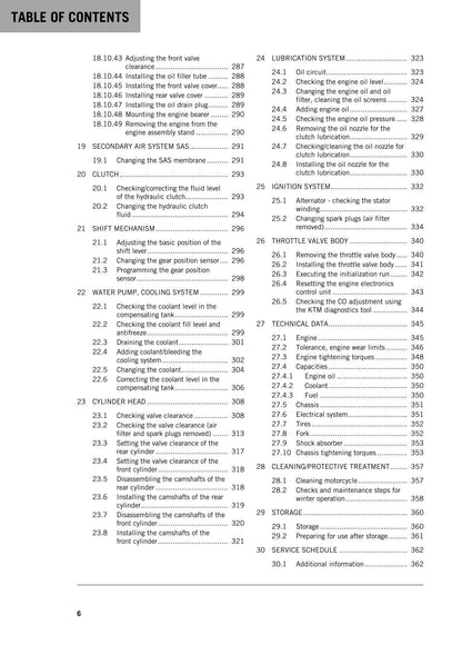 KTM 2016 - 1290 Super Duke R - Service Workshop Repair Manual