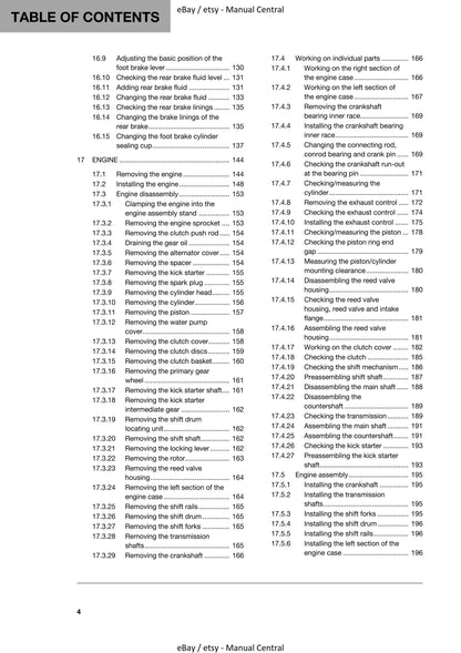 Husqvarna 2019 - TC 85 19/16 17/14 - Workshop Service Repair Manual