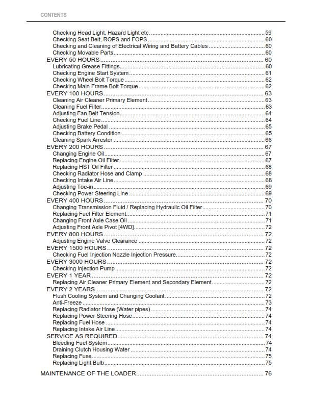 Kubota BT26L - Operator Manual