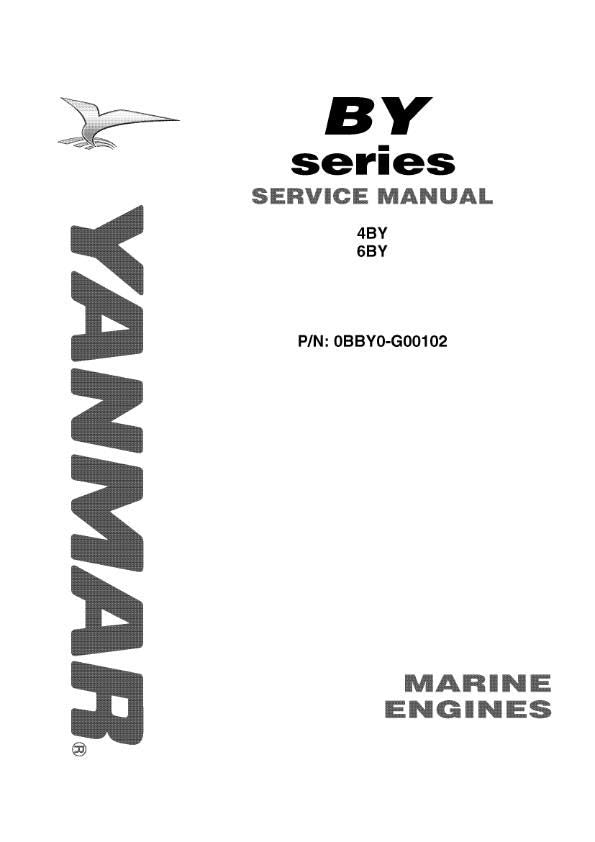 Yanmar Marine Engine -  4BY-150 4BY-180 6BY-220 6BY-260 - Service Repair Workshop Manual