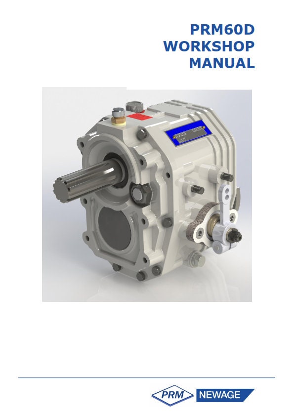 PRM - 60D PRM60D - Workshop Service Repair Manual