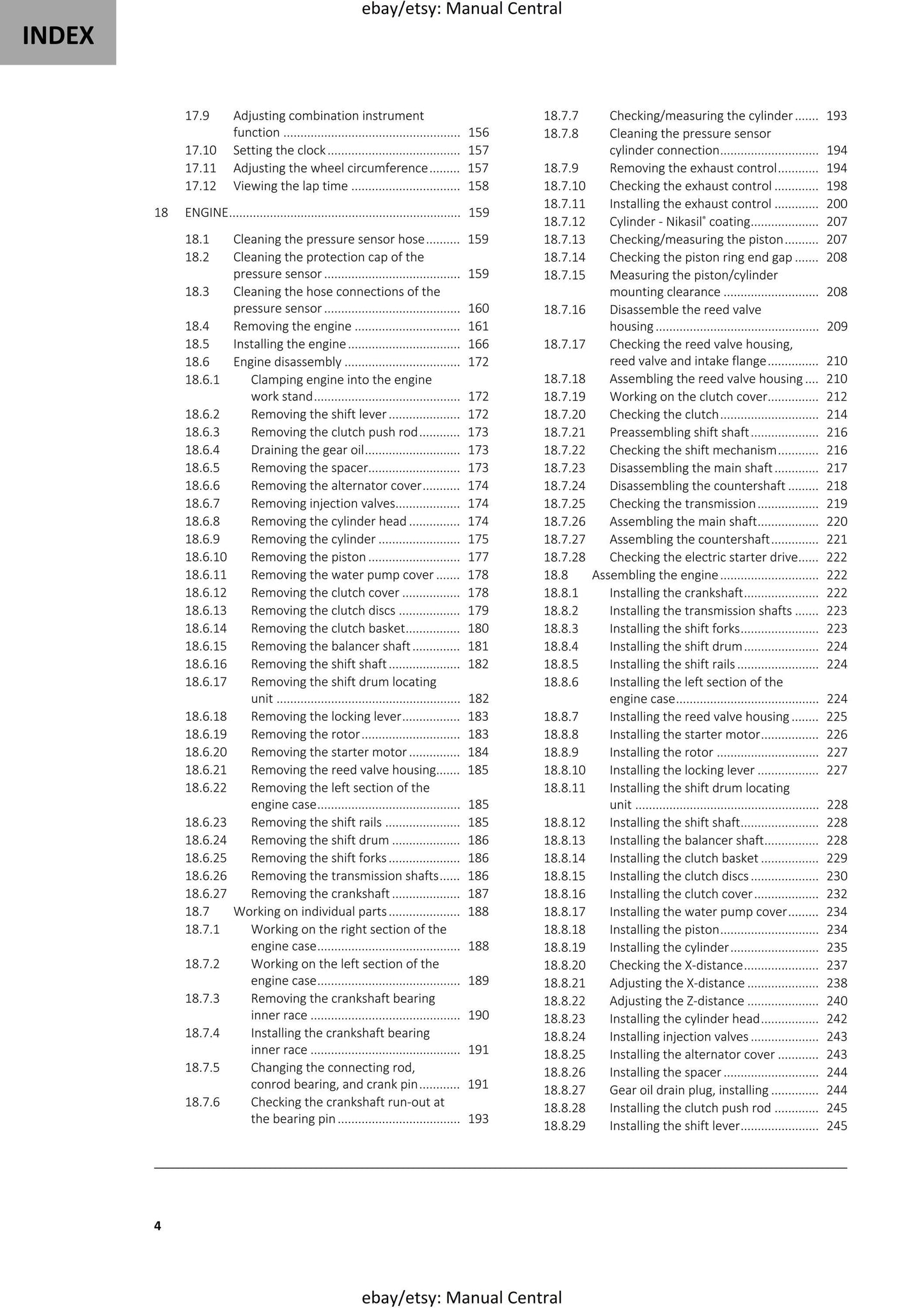 Gasgas 2021 - EC 250 300 - Workshop Service Repair Manual