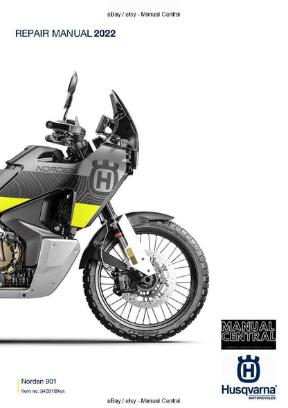 Husqvarna 2022 - Norden 901 - Service Workshop Repair Manual