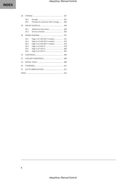 GasGas 2024 - EX MC 450F Factory Edition - Service Workshop Repair Manual