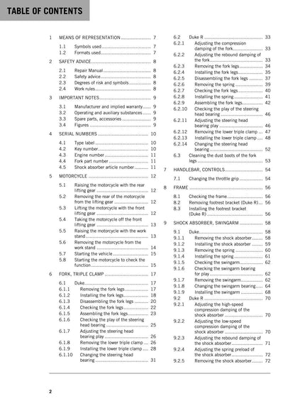 KTM 2016 - 690 Duke R - Service Workshop Repair Manual