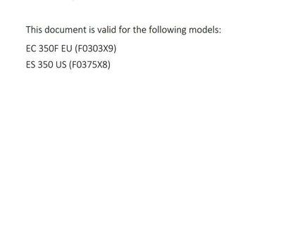 GasGas 2024 - ES 350F ES 350 - Service Workshop Repair Manual