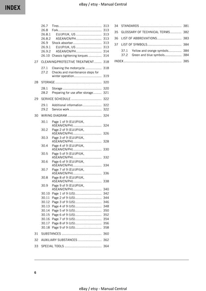 Husqvarna 2023 - Vitpilen 401 - Service Workshop Repair Manual