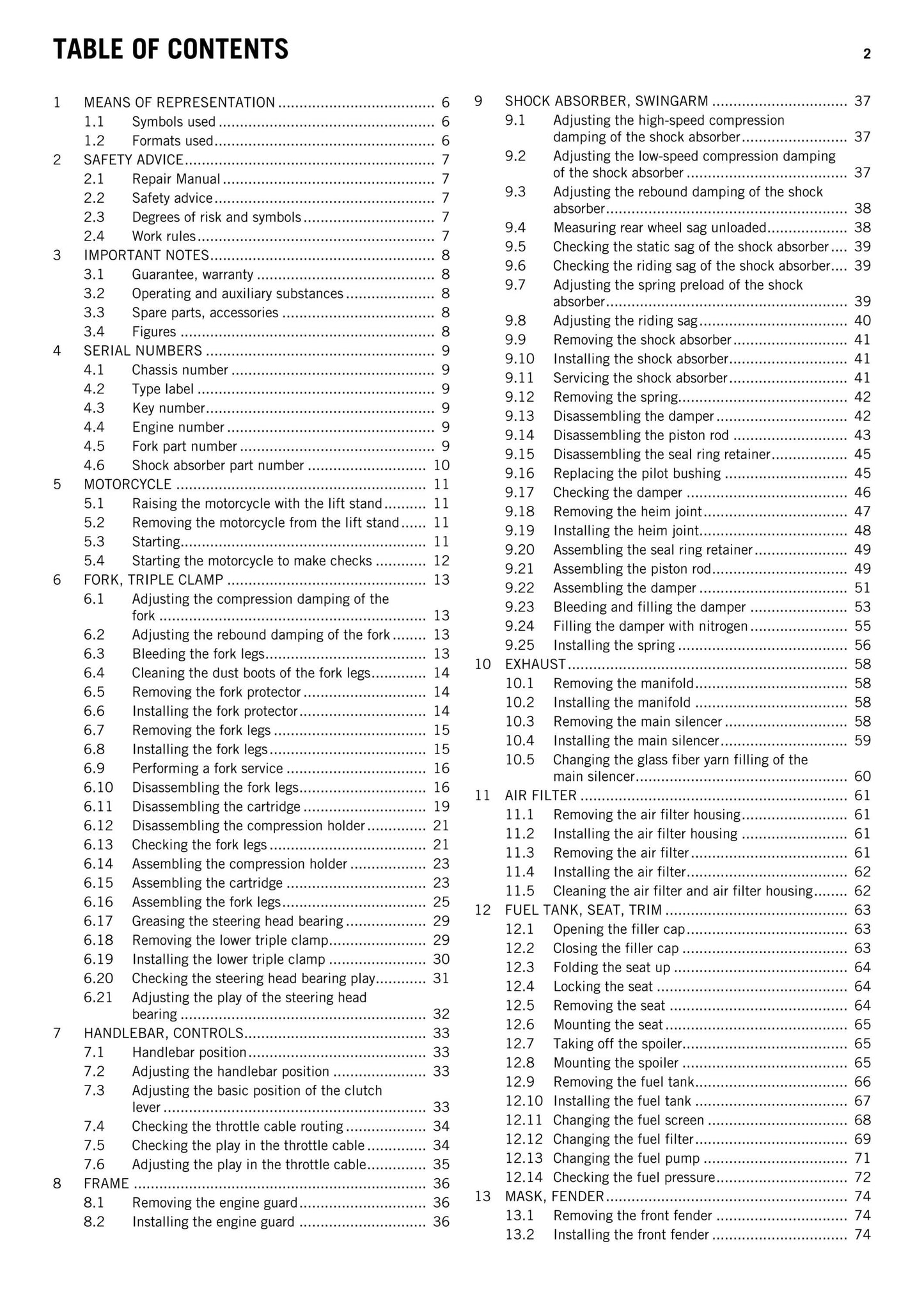 KTM 2013 - Freeride 350 Eu Aus - Workshop Service Repair Manuals