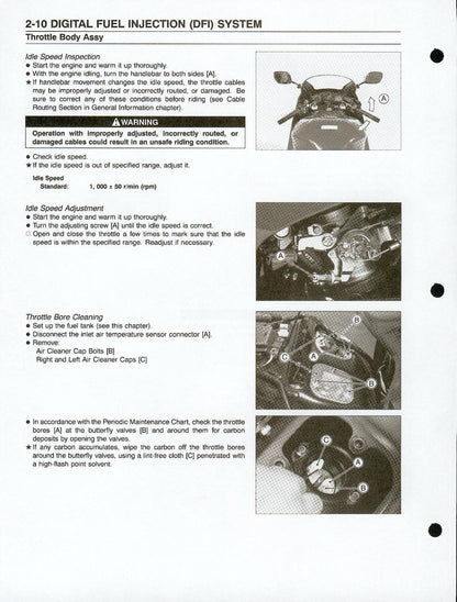 Kawasaki Ninja ZX-12R - 2000 - ZX1200-A1 - Workshop Service Repair Manual